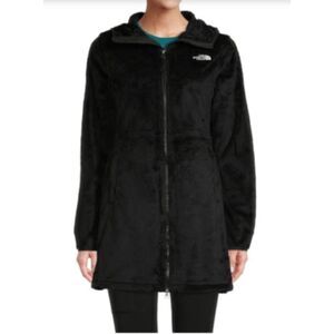 TNF north face black osito hooded jacket/coat parka long plus xxl